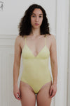 BASERANGE Mississippi jumpsuit ONMI-VE-SP24 green yellow PB3